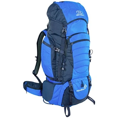 Image of Highlander Expedition Rucksack ꟷ 60L, 65L &amp; 85L Quality Backpack Ideal for Hiking, Backpacking, DofE, Scouting Trips Men Women Blue, Black, Red Purple