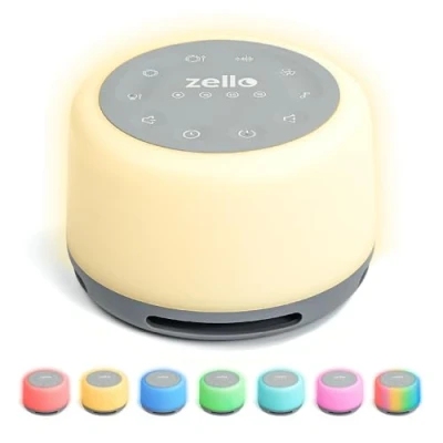Image of LUMI Original White Noise Machine for Babies &amp; Adults 24 Sounds 7 Colour Night Light Sleep Timer USB Rechargeable Baby Aid