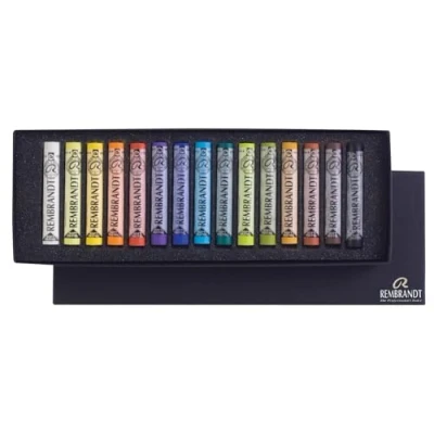 Image of REMBRANDT Royal Talens Soft Pastel Set, 15 Stick