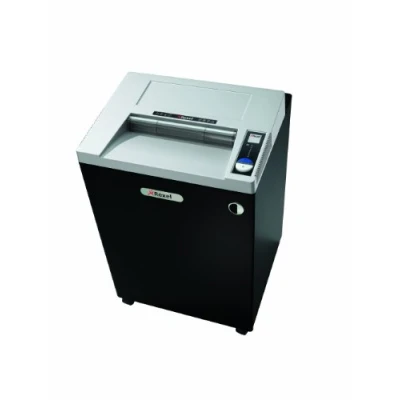 Image of Rexel 25 Sheet Cross Cut Shredder for Large Office Use (20+ Users), 175L Removable Bin, Wide Entry, Includes Oil, Black/Silver, RLWX25, 2103025`