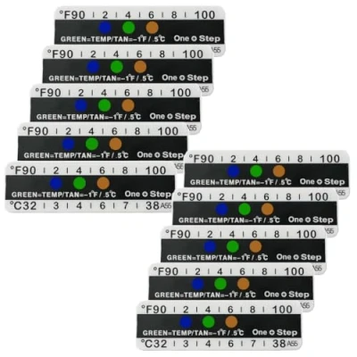 Image of 25 X One Step Temperature Strips for Urine Drug Testing