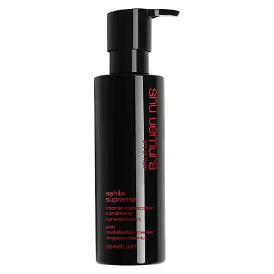 Image of Shu Uemura, Intense Revitalisation Conditioner Ashita Supreme, All Hair Types, Enriched with Ashitaba Extracts, For Smooth and Shiny Hair, 250 ml