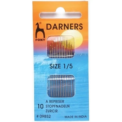Image of Pony Darning Sewing Needles Size 1 5