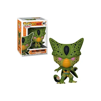 Image of Funko POP! Animation: DBZ S8 Cell (First Form) Dragon Ball Z Vinyl Collectable Figure Gift Idea Official Merchandise Toys for Kids &amp; Adults Anime Fans Model Collectors
