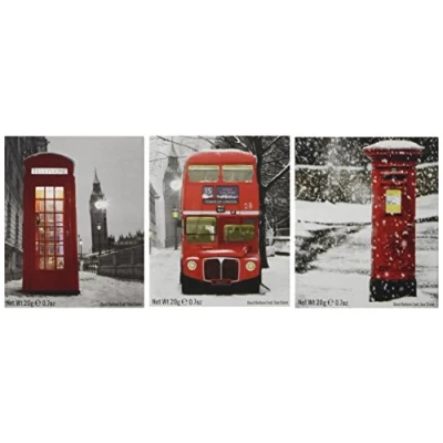 Image of New English Teas Christmas Icons in the Snow Tea Carton Gift Set 60 g