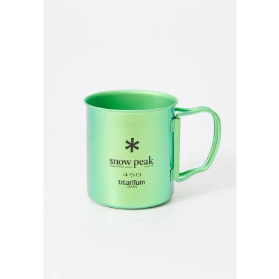 Image of Snowpeak Single 450 Anodized MUG Unisex Other accessories, Size: One Size, Lawn green
