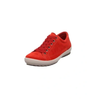 Image of Legero Women&#039;s Tanaro Low Top Sneakers, Red (Mars), 4.5 UK