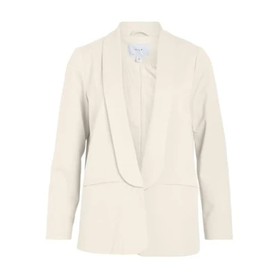 Image of VILA Women&#039;s VIVARONE Blazer NOOS, Egret, 10