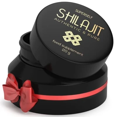 Image of Pure Shilajit Resin Raw &amp; Authentic Supreme Grade High Potency Natural Energy Boost for Men Women Rich in Fulvic Acid 80 Servings