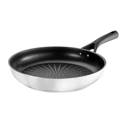 Image of Pyrex Expert Stainless Steel, black and grey 24 cm