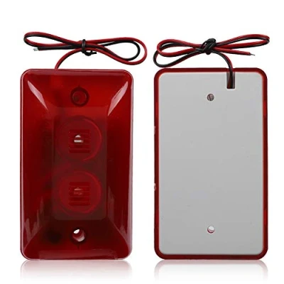 Image of BRJ 102 / 12V Siren light and sound alarm/Strobe alarm/Red flashing Suitable for families, hotels, public buildings