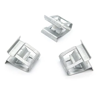 Image of VVO Fasteners Silver Metal Rear Door Card Clips for Audi A4, A5, Q3, Q5, A7, (Pack of 10)