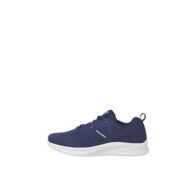 Image of Jack &amp; Jones Jfwcroxley Trainers, Men&#039;s, Size: 6, Medieval blue Textile