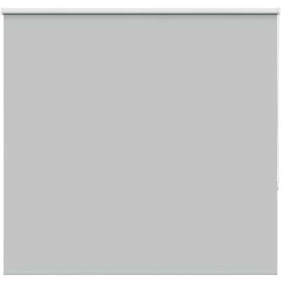 Image of vidaXL Roller Blind Blackout Leaves Green 165x130 cm Fabric Width 161.6 Polyester
