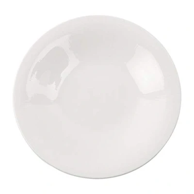 Image of Royal Crown Derby Bone Ascot Embossed Wide Rim Bowl 235mm (Pack of 6)