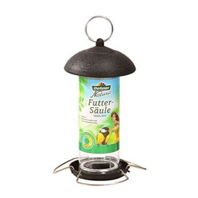 Image of Dehner Natura Feed Column for Kernels, Seeds and Mixed Foods approx. 21 x 13 cm Metal