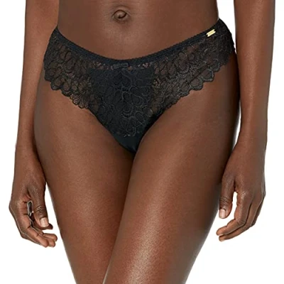 Image of Gossard Womens 17806 Swirl Thong Purple material_polyamide Size 16 UK