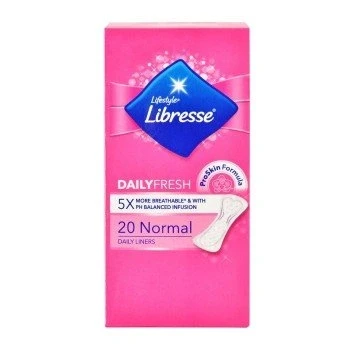 Image of LIBRESSE Normal Panty Liners Pack of 20