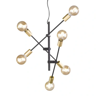 Image of Trio Lighting Cross pendant light with a minimalist design
