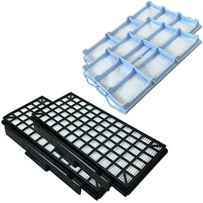 Image of PakTrade SUPER SET 2 HEPA Filter + Motor Protection For BOSCH BSGL5 ... Serie BSGL51332 Free`e Compressor