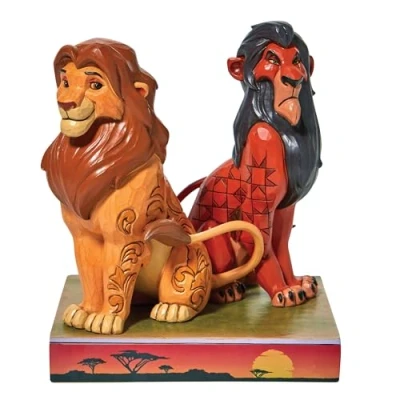 Image of Enesco Jim Shore Simba And Scar Figurine