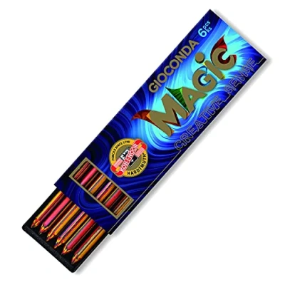 Image of KOH I NOOR Magic Coloured Leads for 5.6mm Diameter 120mm Mechanical Pencil