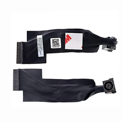 Image of Fleshy Leaf DC Power Jack Charging Cable Harness Wire Replacement for Dell G15 5510 5515 GDL55 099V4H HDQ75 DC301017900 DC301018I00