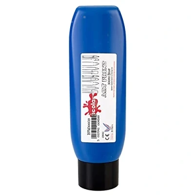 Image of 1 x 300ml Scola Water Based Lino Craft Block Printing Ink Brilliant Blue