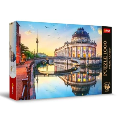 Image of Trefl Germany Berlin Museum 1000 Piece Jigsaw Puzzles for Adults &amp; Children Aged 12+ Photo Odyssey Historic Building Puzzle