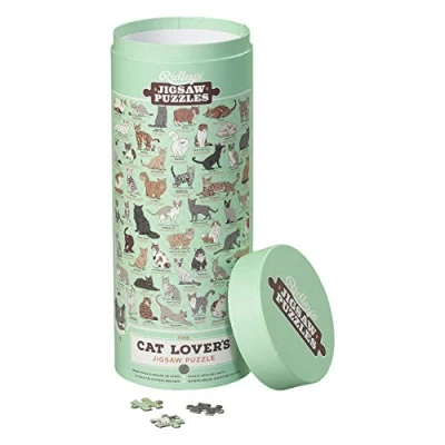 Image of Ridley&#039;s Games JIG034 Cat Lovers Jigsaw Puzzle, Multicoloured