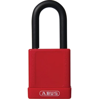 Image of 74/40 40mm Aluminium Padlock 1 Key Red Abus