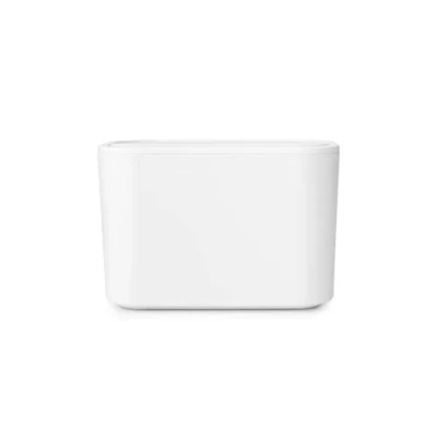 Image of Brabantia 181467 Classic Waste Paper Bin, 15 Litre Brilliant Steel