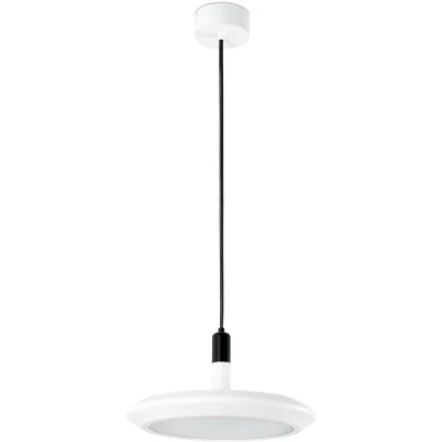 Image of Planet LED Dome Ceiling Pendant Light White
