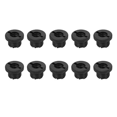 Image of Bnineteenteam Microphone Thread Adapter, 10 PCS 5/8 Inch Male to 3/8 Female Mic Screw Adapter For Micphone Stand
