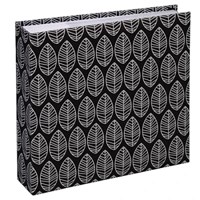 Image of Hama 2222 &quot;La Fleur&quot; Memo Photo Album 22.5 x cm for 200 photos in 10x15 format Black