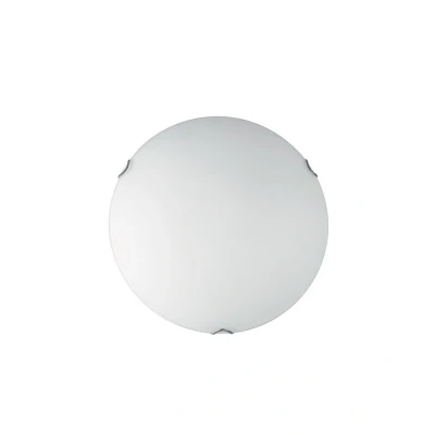 Image of OBLO 4 Light Flush Ceiling White 50cm