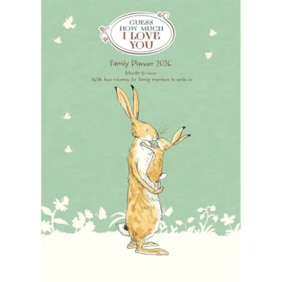 Image of Guess How Much I Love You A3 Family Planner 2026