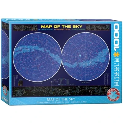 Image of Eurographics Map of the Sky Puzzle (1000 Pieces)