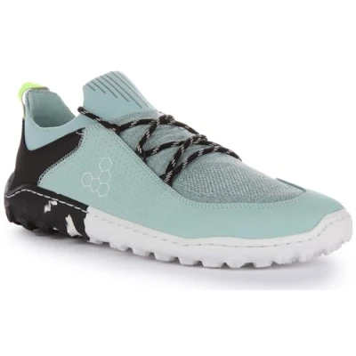 Image of VIVOBAREFOOT Tracker Decon Low FG2 Men&#039;s Lace Up Lightweight Hiking Trainers (Blue, UK 9)