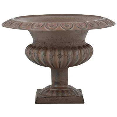 Image of Esschert Design Cast Iron French Urn Planter, Brown