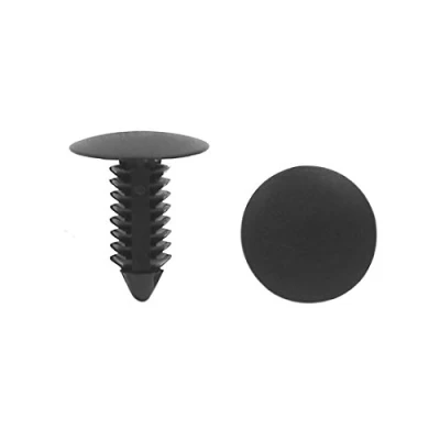 Image of sourcingmap 10pcs 7.5mm Hole Retainer Clips Plastic Drive Rivets Mud Flaps