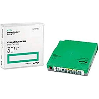 Image of Hewlett Packard Enterprise Ultrium WORM Data Cartridge LTO 8 12 To / 30 étiquettes marquables vert pour StoreEver 30750, 30750 TAA