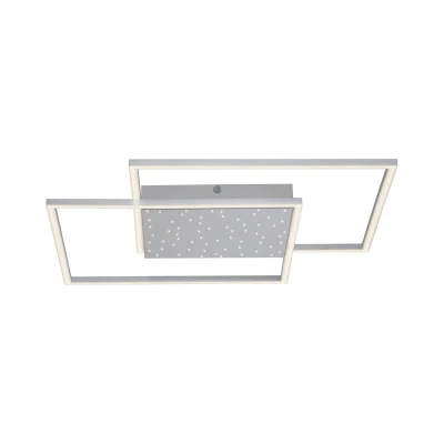 Image of Paul Neuhaus Yuki LED ceiling lamp, angular shape