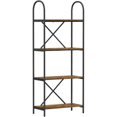 Image of vidaXL Bookshelf Smoked oak 60 x 30 146 cm Engineered wood