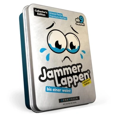 Image of DENKRIESEN JAMMERLAPPEN® Collector&#039;s Edition The Dramatically Funny Card Game Until One Cries