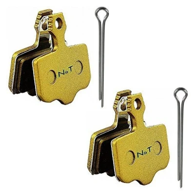 Image of Noah and Theo 2x NT BP001/SI Sintered Disc Brake Pads fit SRAM VIA GT, DB5, X0, XX, XX World Cup, Level, Level T, TL Force ETAP AXS HRD