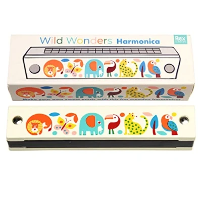 Image of Wild Wonders Wooden Harmonica