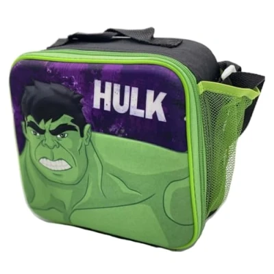 Image of TDL Hulk 3D Insulated Lunch Bag with Bottle Holder