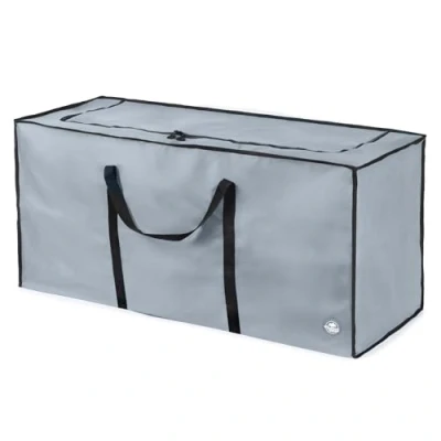 Image of LIVIVO 7ft/9ft Christmas Tree Storage Bag Heavy Duty Festive Season Xmas Holder with Full Length Double Stitched Zip and Carry Handles (7ft Storage)