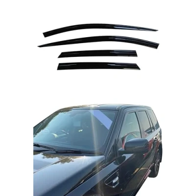 Image of AUTO CLOVER Wind Deflectors Set for Land Rover Freelander 2 2006 2014 (4 pieces)
